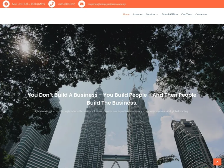 Setiajaya website